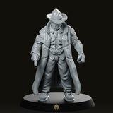 Detective Bruce Dwayne Pcpd Miniature - We Print Miniatures