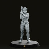 Detective Leona Magdalena Scifi Miniature - We Print Miniatures