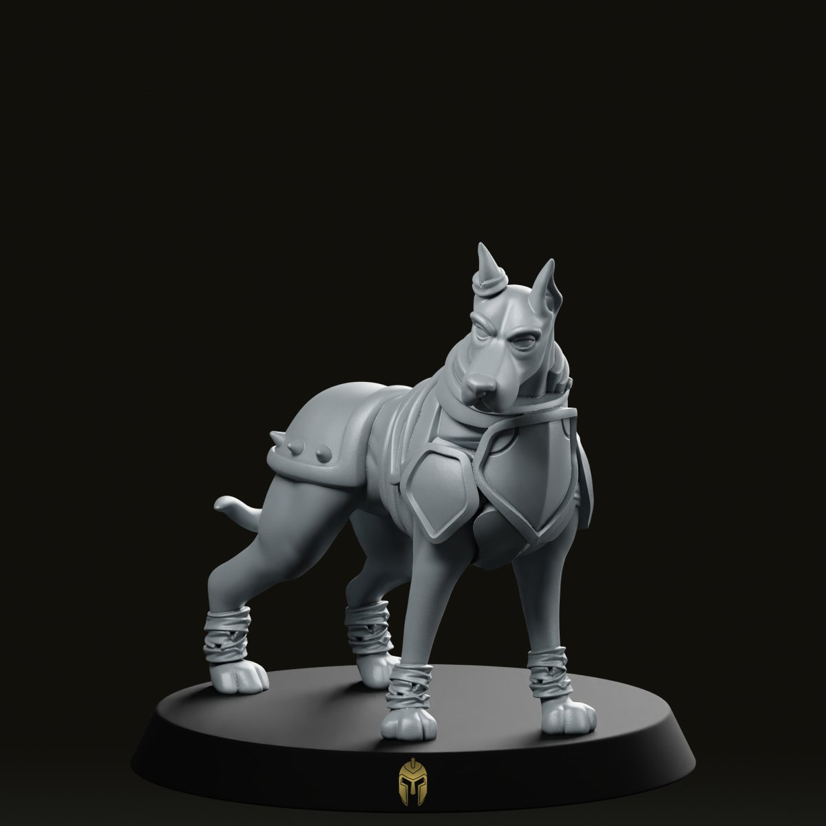 Dober Fighter A Pet Miniature - We Print Miniatures