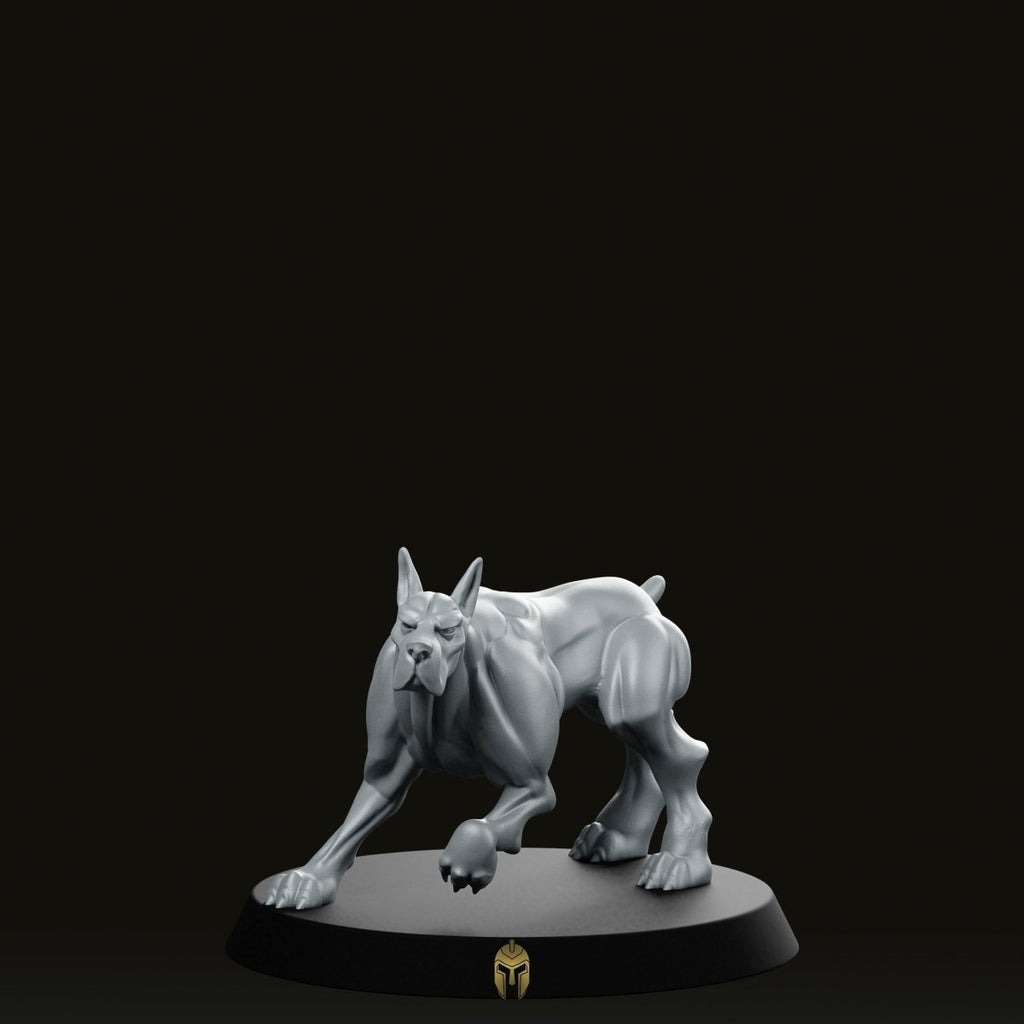 Doberman 3 Dog Companion Miniature