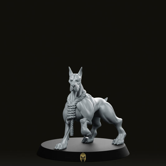 Doberman Companion Dog Miniature - We Print Miniatures -CastNPlay