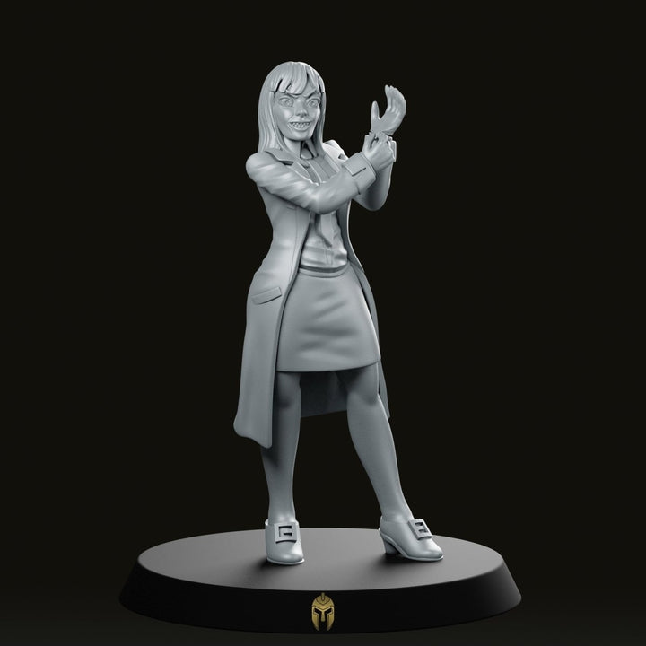 Doctor Sharky Medic Miniature Cyberpunk Female