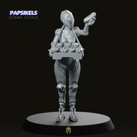 Droid Merchant Cyberpunk Miniature