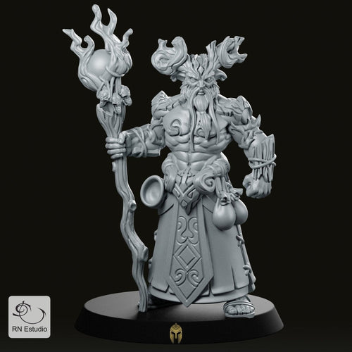 Druid Aerline Fantasy Miniature - We Print Miniatures