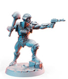 Dun-Ken 80's Hero Miniature - We Print Miniatures