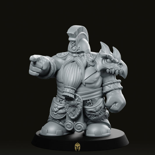 Dwarf Blitzer 12 Miniature - We Print Miniatures -RN Estudio