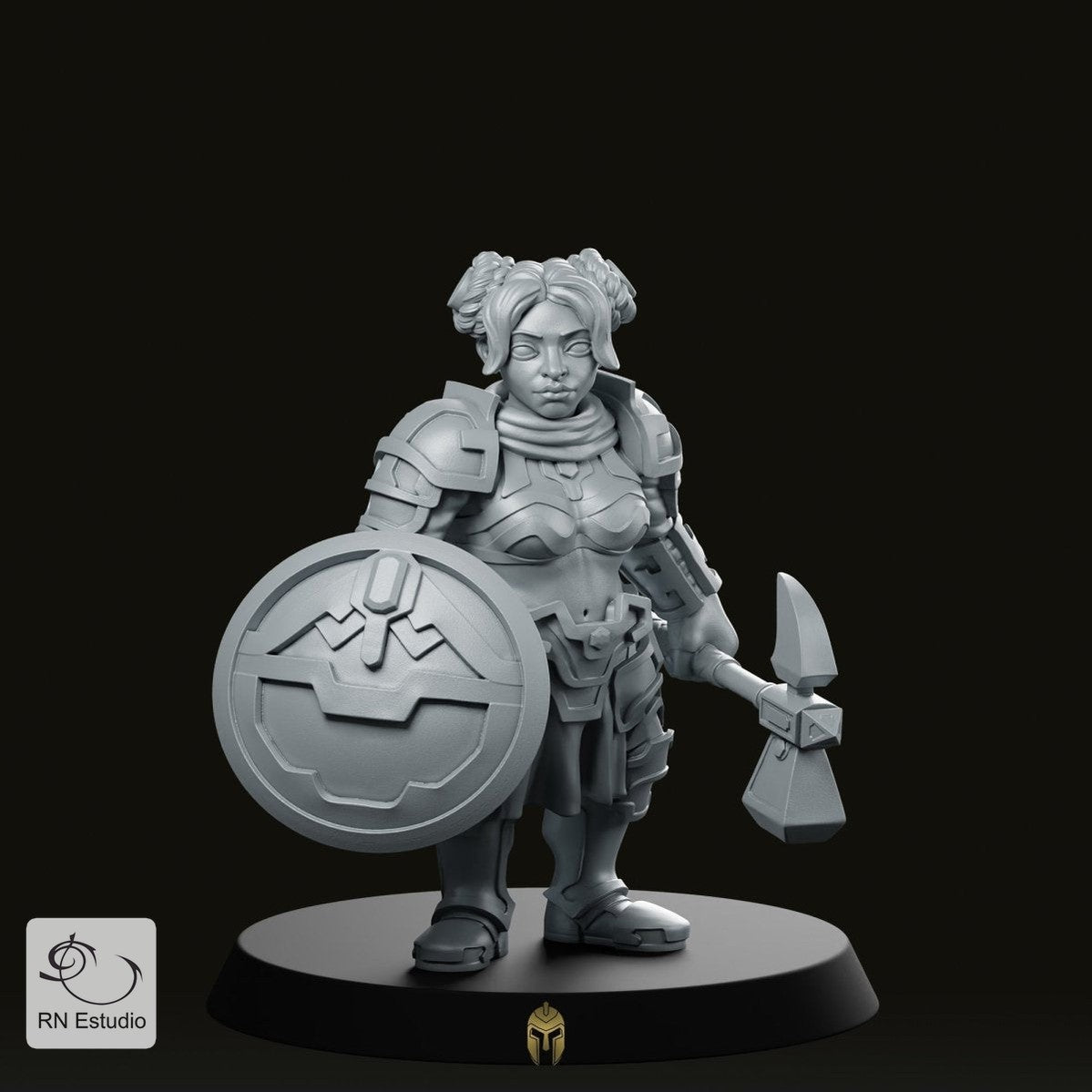 Dwarf Female Daughters of KU 5 Miniature - We Print Miniatures