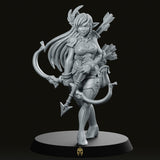 Elf Archer Elaina Fantasy Miniature - We Print Miniatures