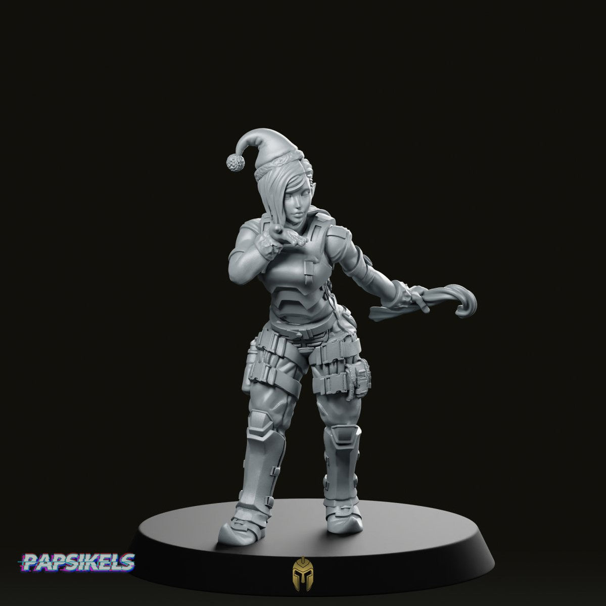 Elf with Candy Miniature - We Print Miniatures