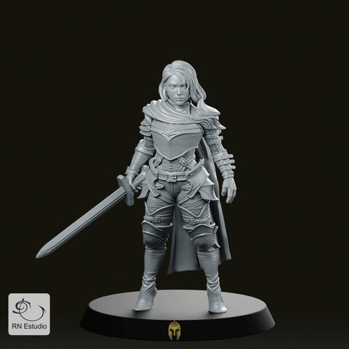 Elma Female Guard Miniature - We Print Miniatures