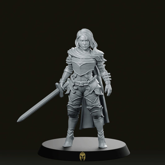 Elma Female Guard Miniature - We Print Miniatures