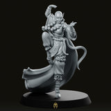 Elvish Monk 1 Fantasy Miniatures - We Print Miniatures