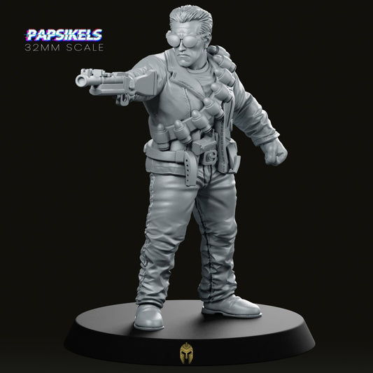 Exterminator Gang Member Shotgun Miniature - We Print Miniatures