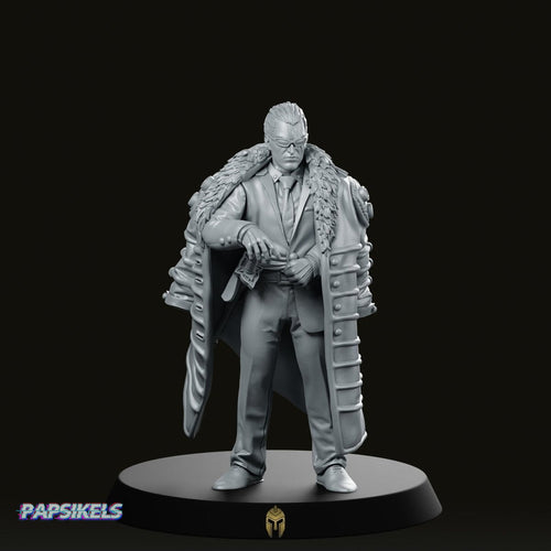 Eyahashi Cyberpunk Yakuza Miniature - We Print Miniatures