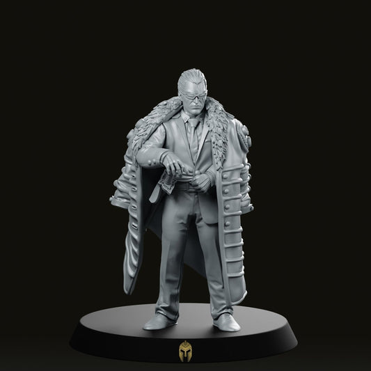 Eyahashi Cyberpunk Yakuza Miniature - We Print Miniatures