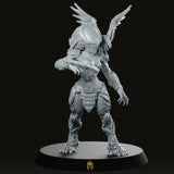 Falconeer Vixen Skull Hunter Miniature - We Print Miniatures