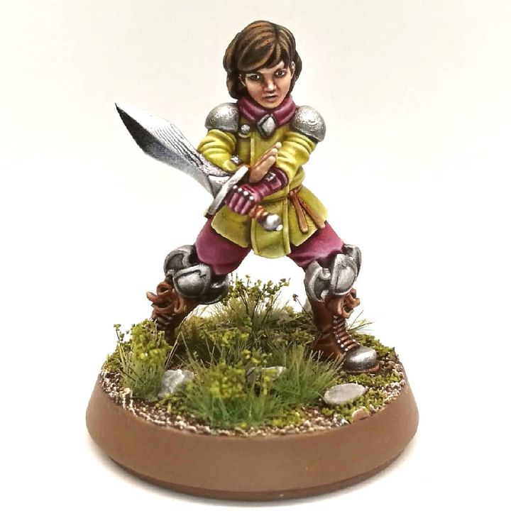 Fantasy Adrian Young Squire Miniature - We Print Miniatures