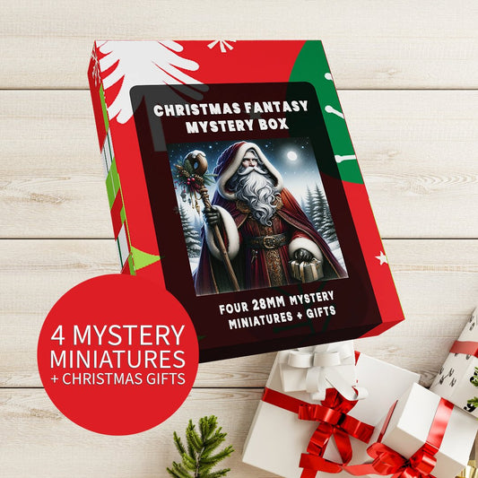 Fantasy Christmas Miniatures Mystery Box - We Print Miniatures -We Print Miniatures