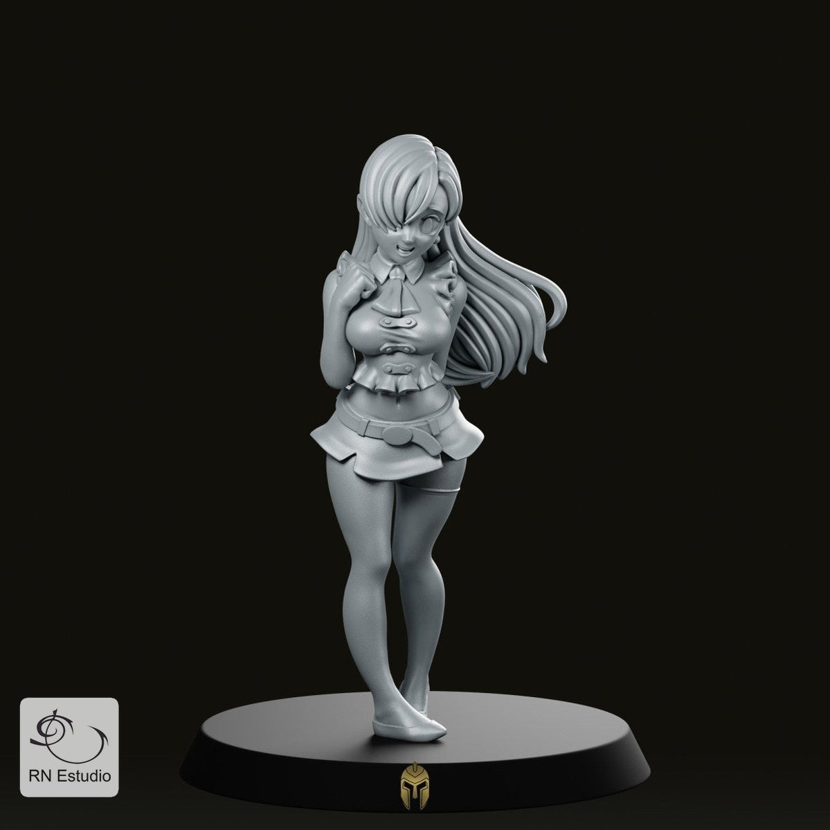 Fantasy Elizabeth Jrpg Miniature - We Print Miniatures