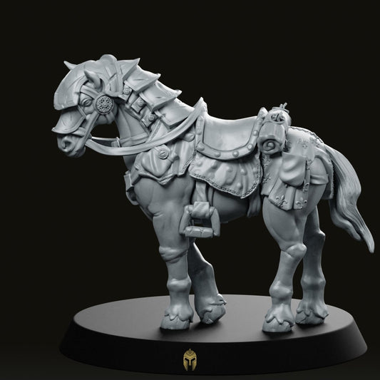 Fantasy Horse A Miniature - We Print Miniatures -CastNPlay