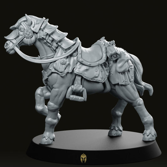 Fantasy Horse C Miniature - We Print Miniatures -CastNPlay