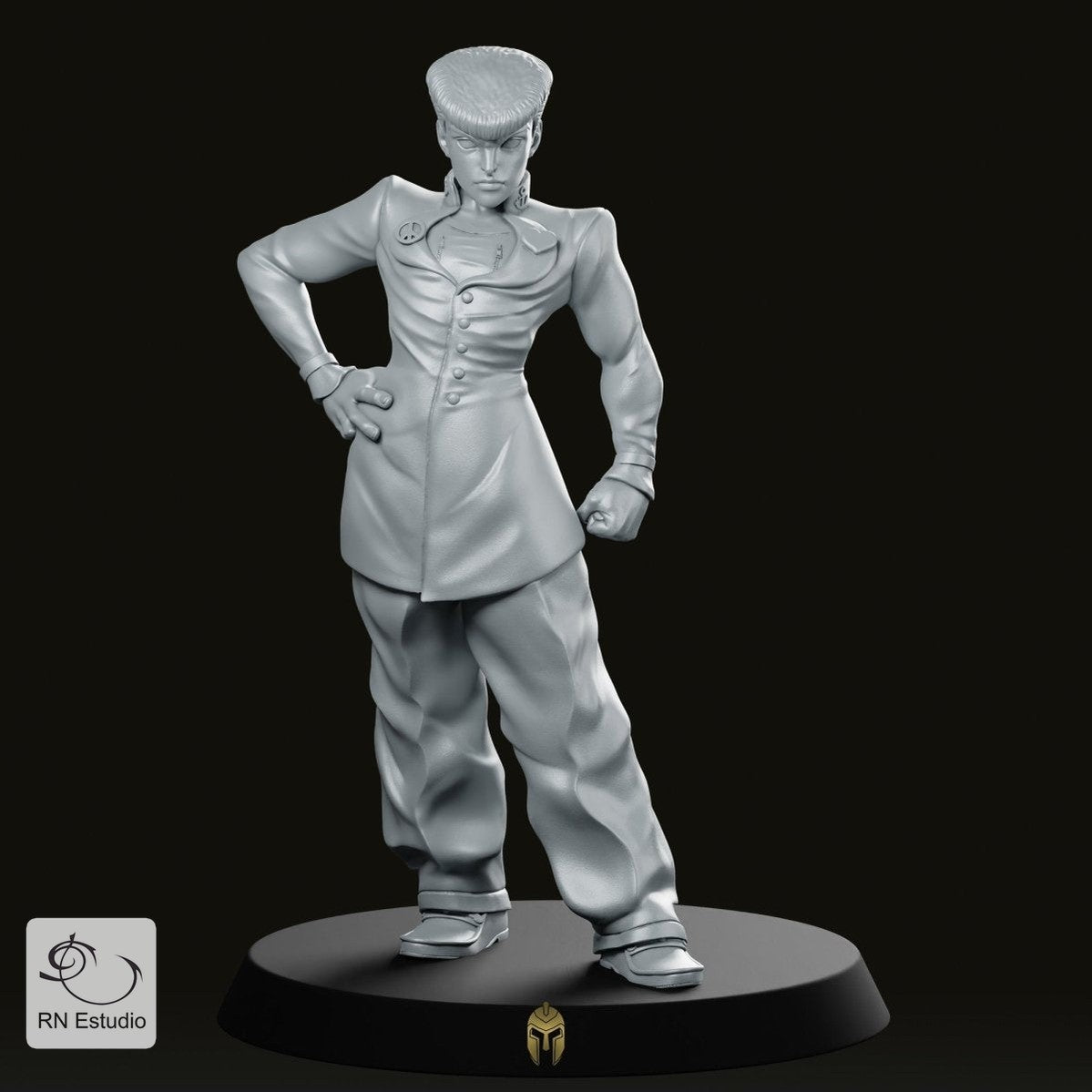 Fantasy Josuke Jrpg Miniature - We Print Miniatures -RN Estudio