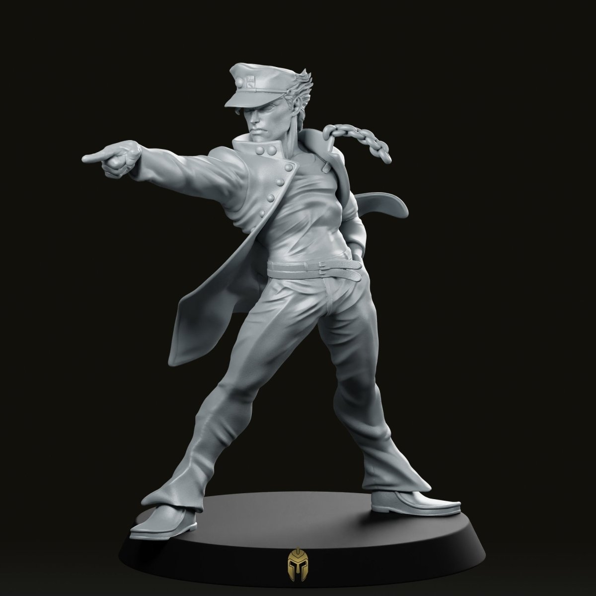 Fantasy Jotaro Jrpg Miniature - We Print Miniatures -RN Estudio