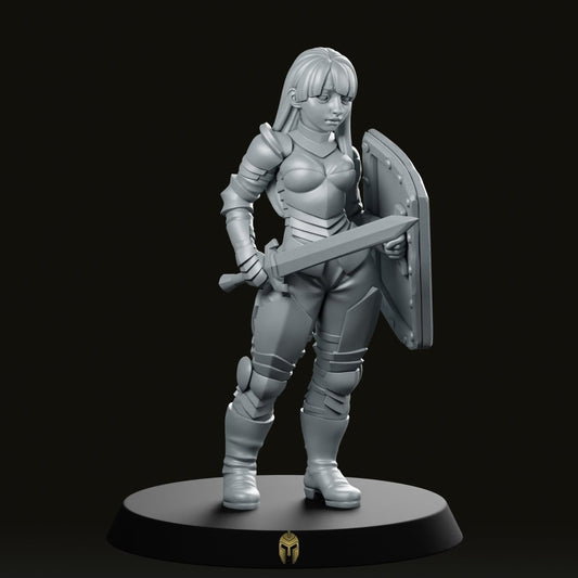 Fantasy Katali Royal Guard Miniature - We Print Miniatures -RN Estudio