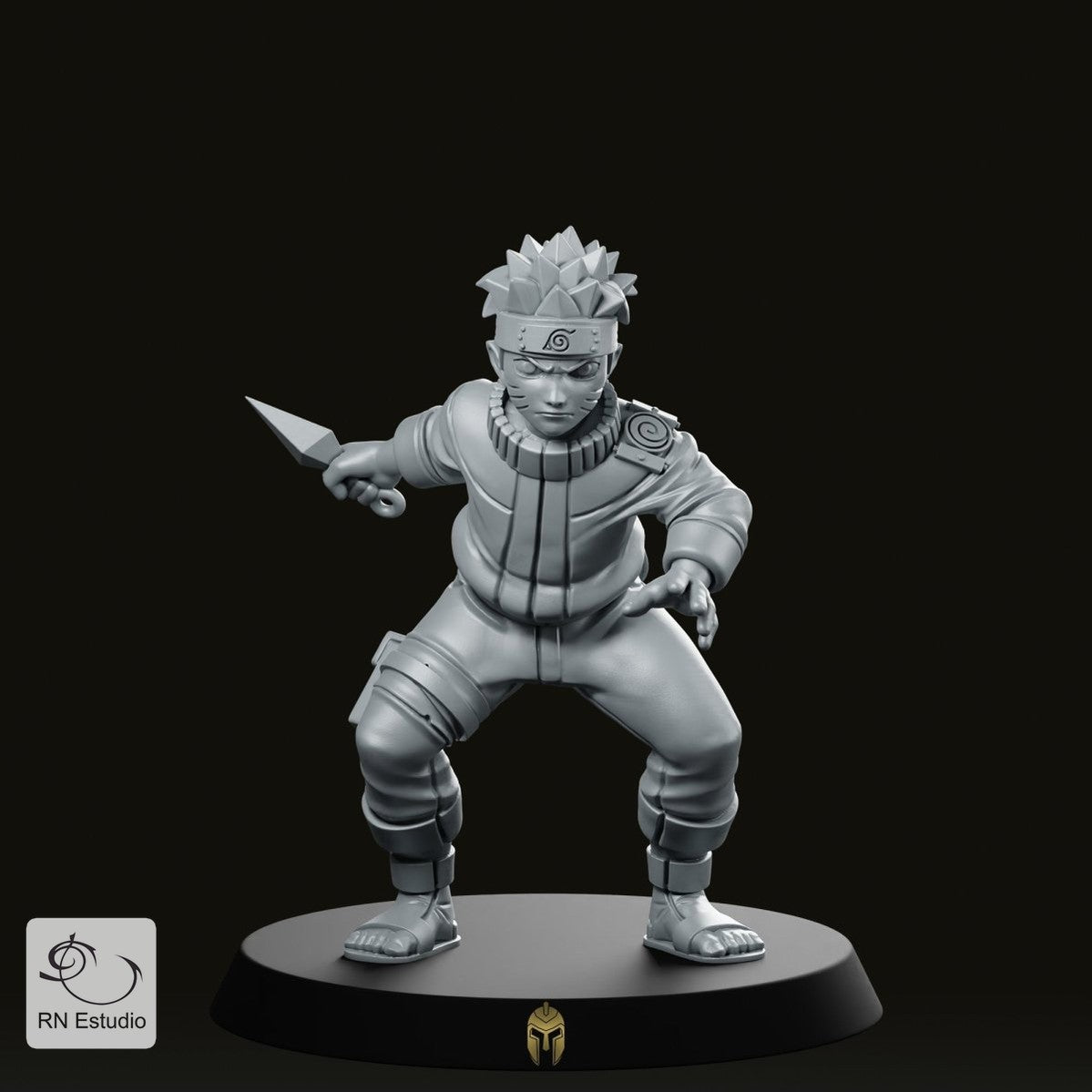 Fantasy Narut JRPG Miniature - We Print Miniatures -RN Estudio