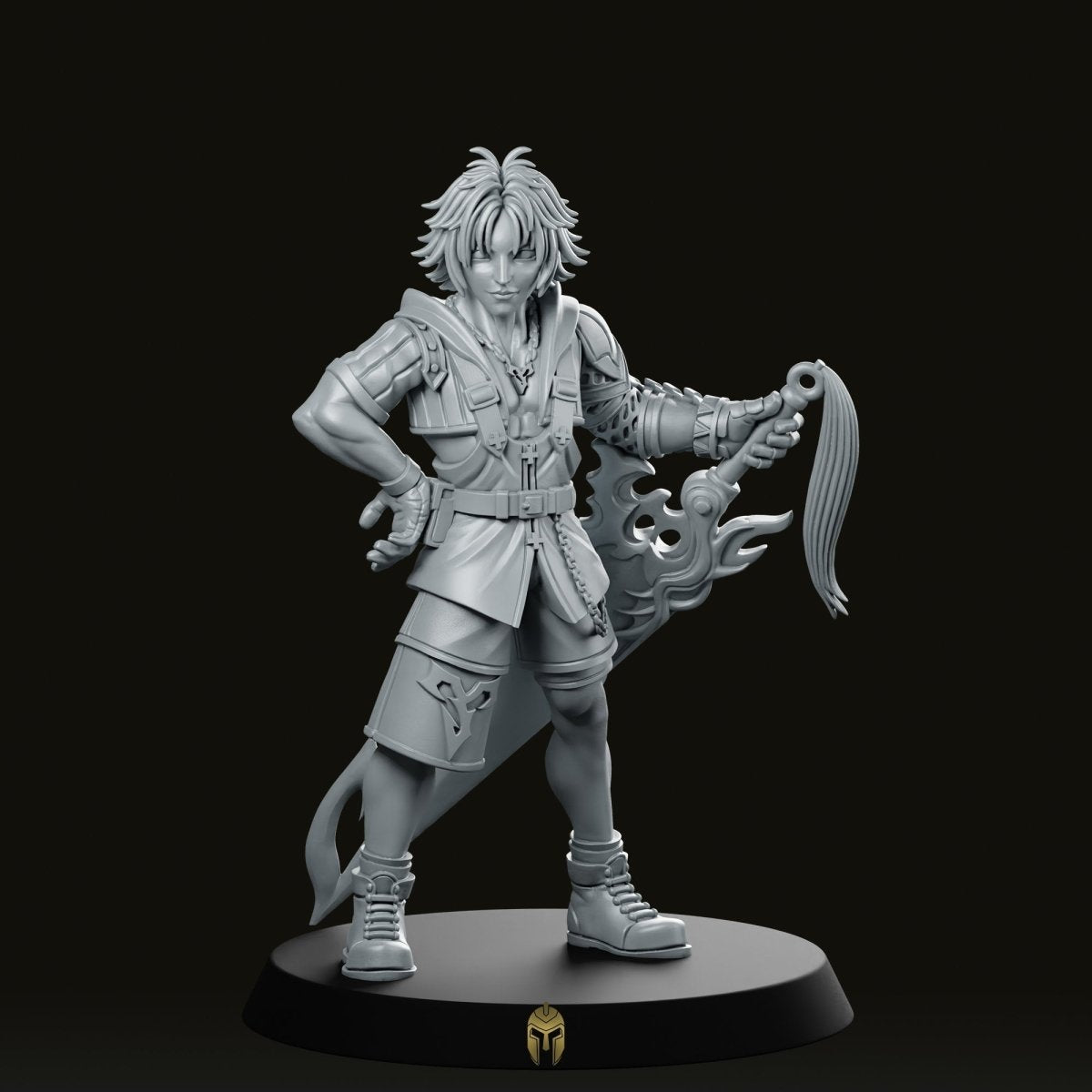 Fantasy Tithonus JRPG Miniature - We Print Miniatures -RN Estudio