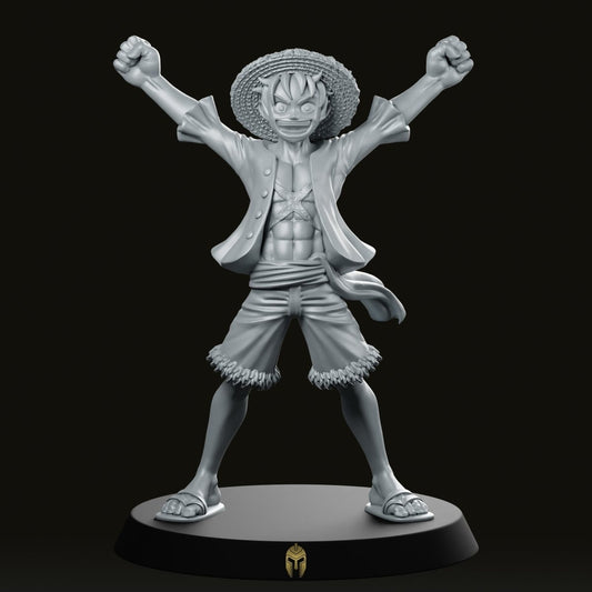 Fantasy Tufy Celebrating JRPG Miniature - We Print Miniatures -RN Estudio