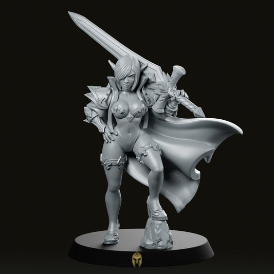 Fantasy Zeeras Slayer Miniature - We Print Miniatures -RN Estudio