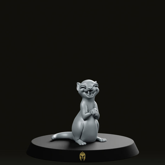 Farrat Bare A Ferret Pet Miniature - We Print Miniatures -CastNPlay