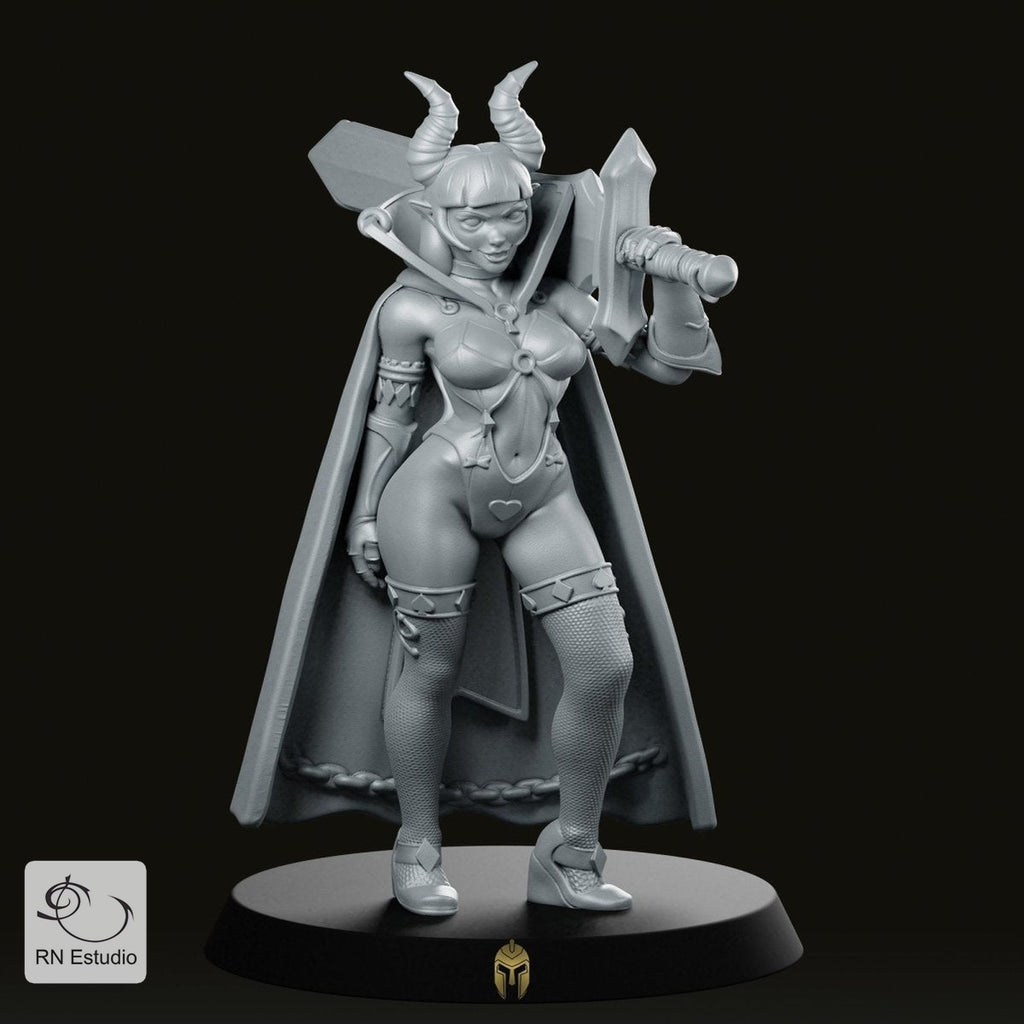 Female Deamon Ambrosia Miniature - We Print Miniatures -RN Estudio