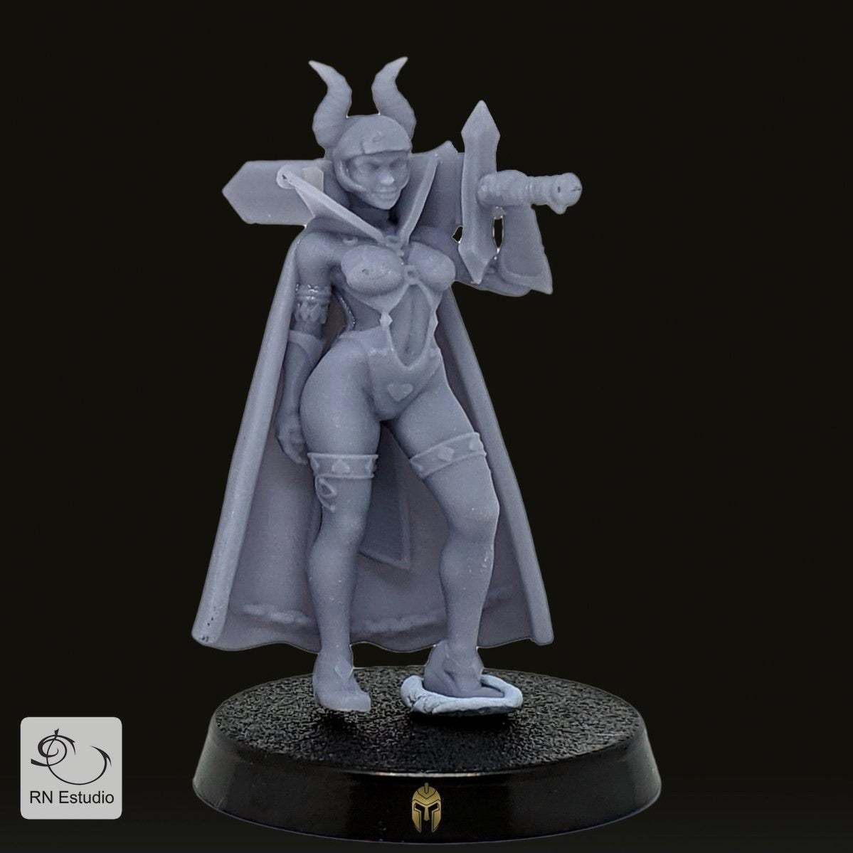Female Deamon Ambrosia Miniature - We Print Miniatures -RN Estudio
