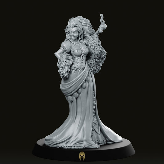 Female Madame Fantasy Miniatures - We Print Miniatures -CastNPlay