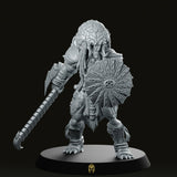 Feral Skull Hunter Resilient Cat Miniature - We Print Miniatures -Papsikels Miniatures