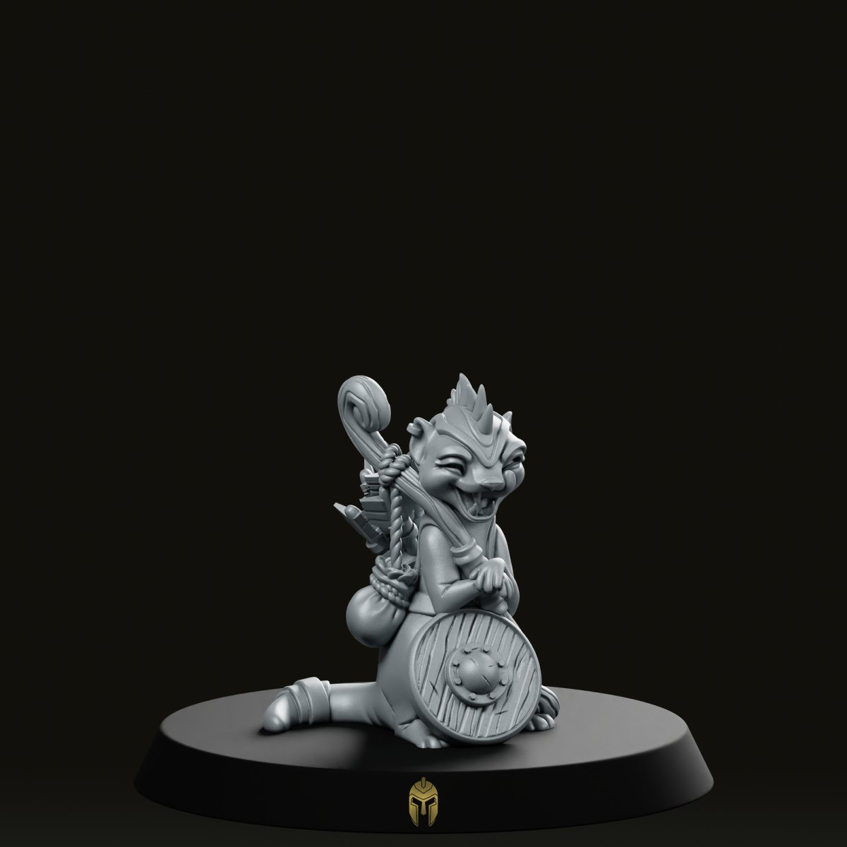 Ferret Farrat Archer A Companion Miniature - We Print Miniatures -CastNPlay