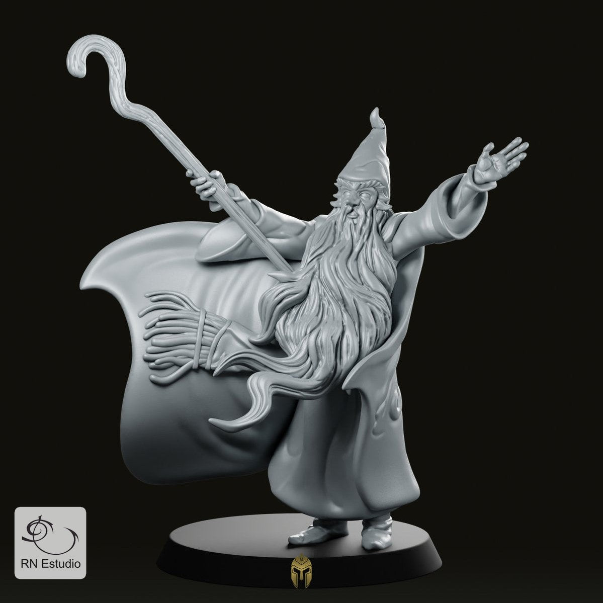 Gandalf Miniature - We Print Miniatures -RN Estudio