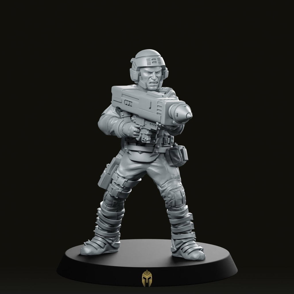 Garri Spaceborn Defender A Miniature