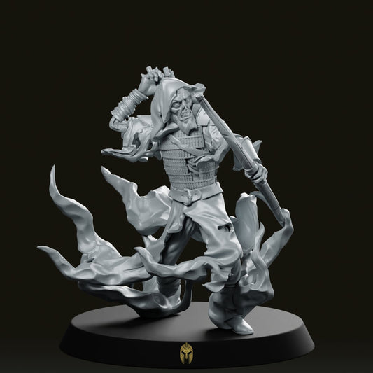 Ghost Archer B Miniature - We Print Miniatures -The Printing Goes Ever On
