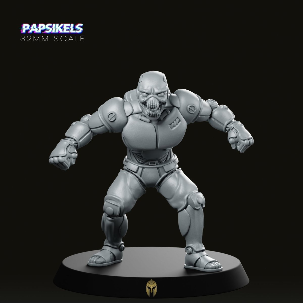 Ghoul A Mutant Undead Miniature - We Print Miniatures -Papsikels Miniatures