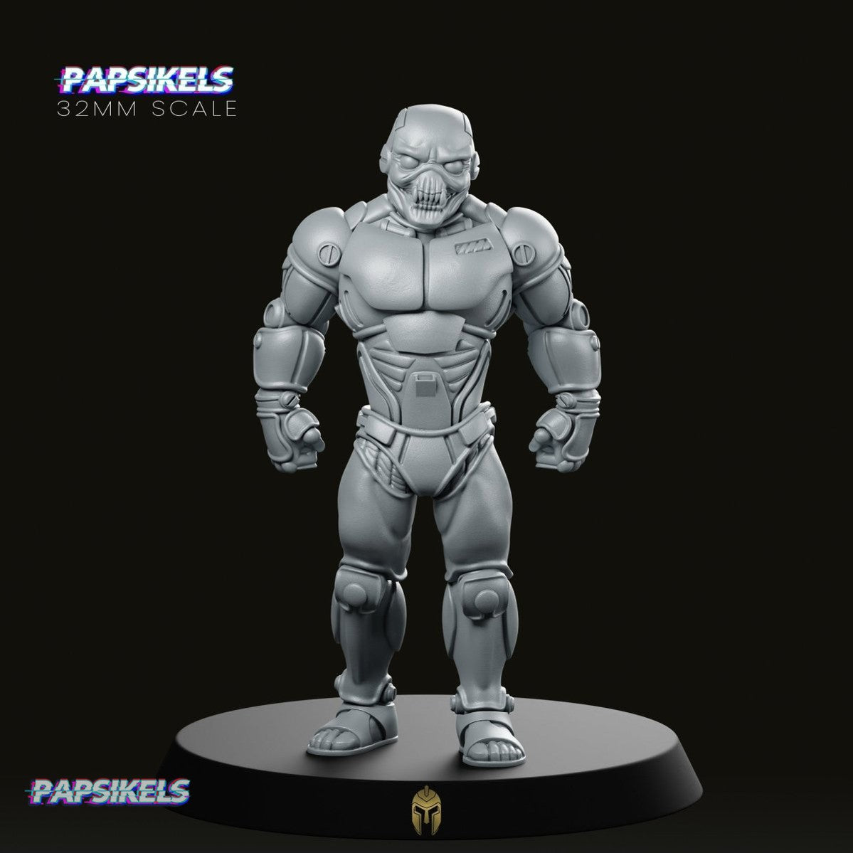 Ghoul E Scifi Miniature - We Print Miniatures -Papsikels Miniatures