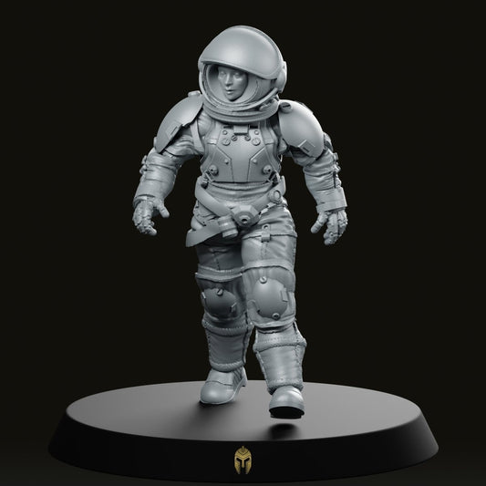 Ghyvefaes Spacesuits Miniature - We Print Miniatures -Bob Naismith Miniatures