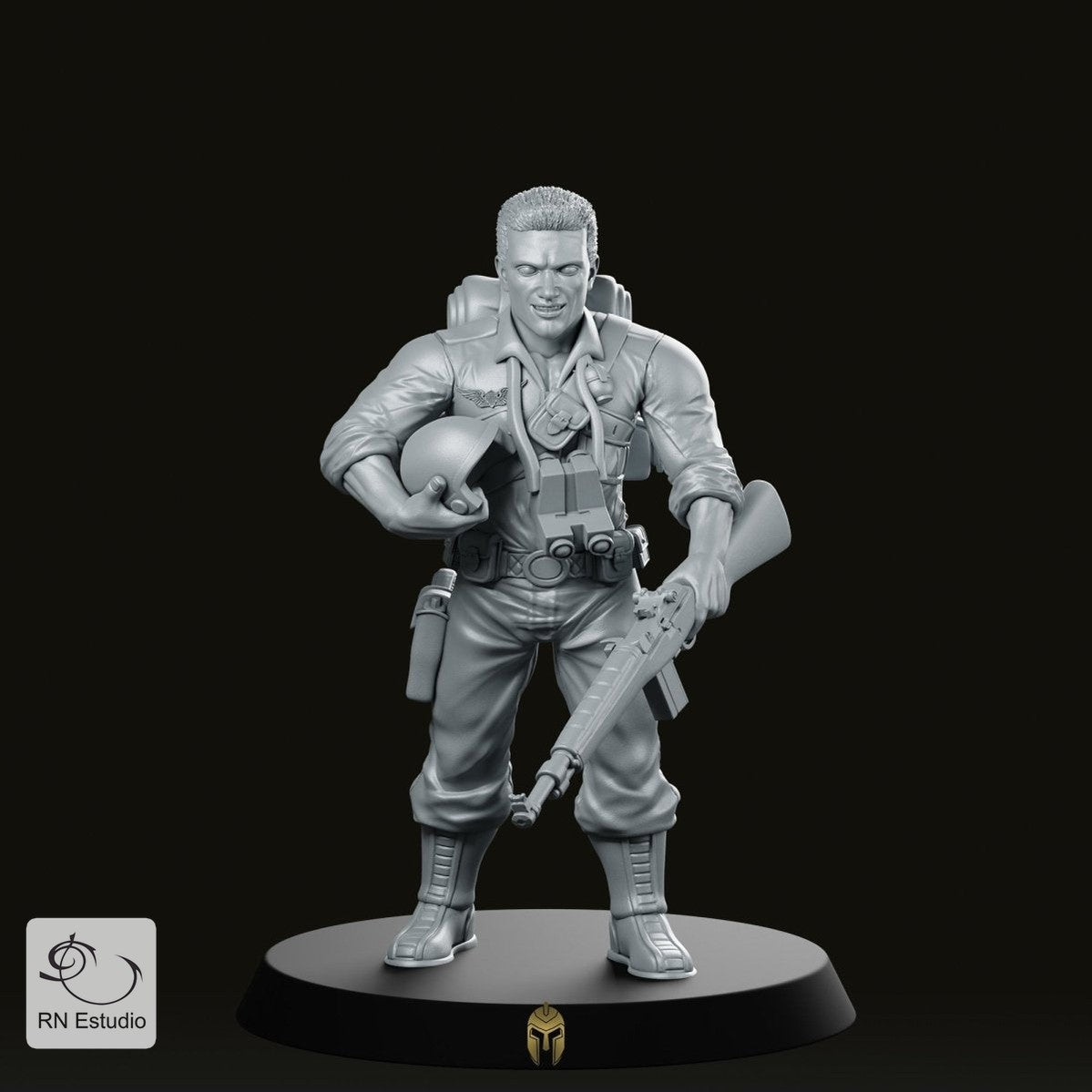Gi Jim: Duke Rpg Miniature - We Print Miniatures -RN Estudio