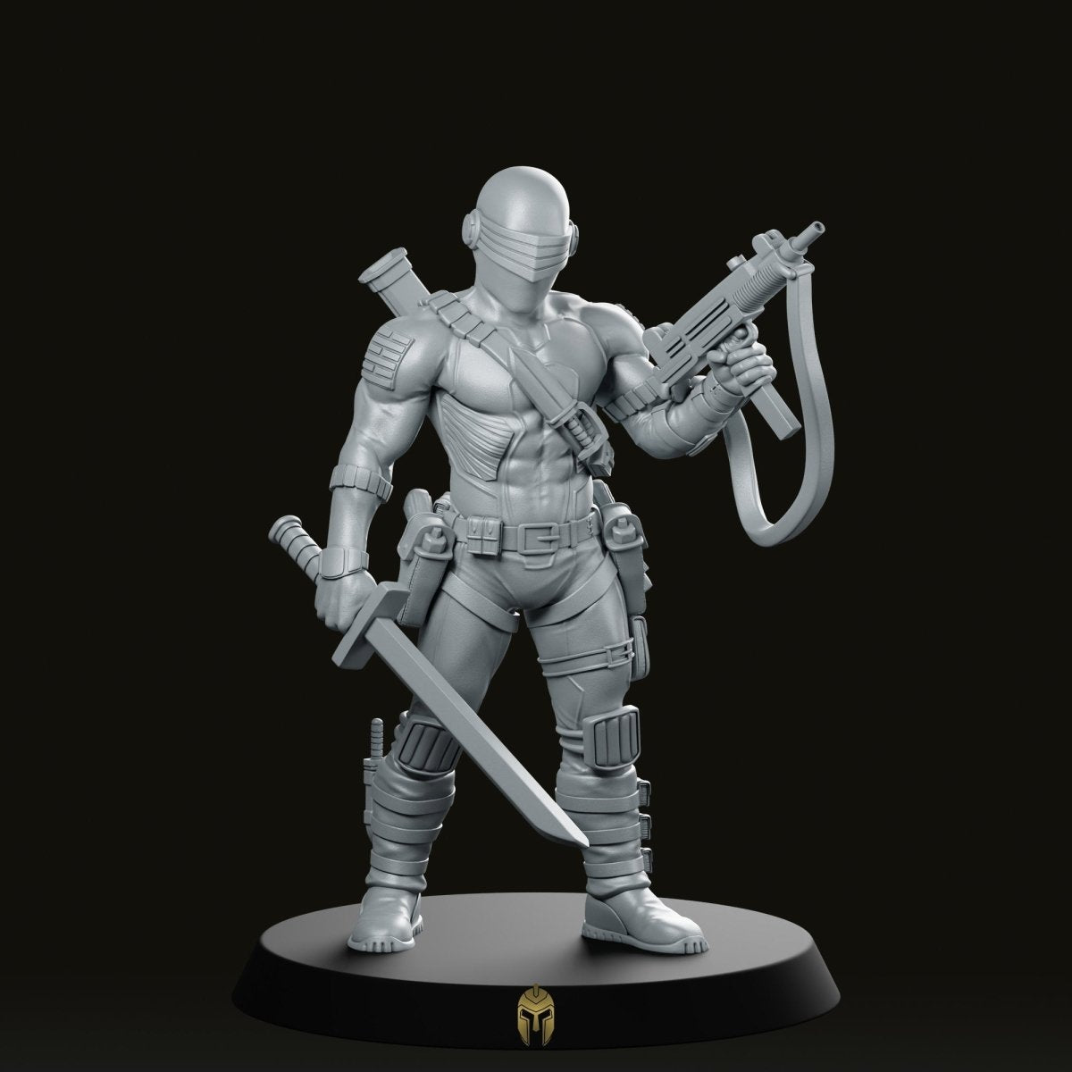 Gi Jim: Snake Eyes Rpg Miniature - We Print Miniatures