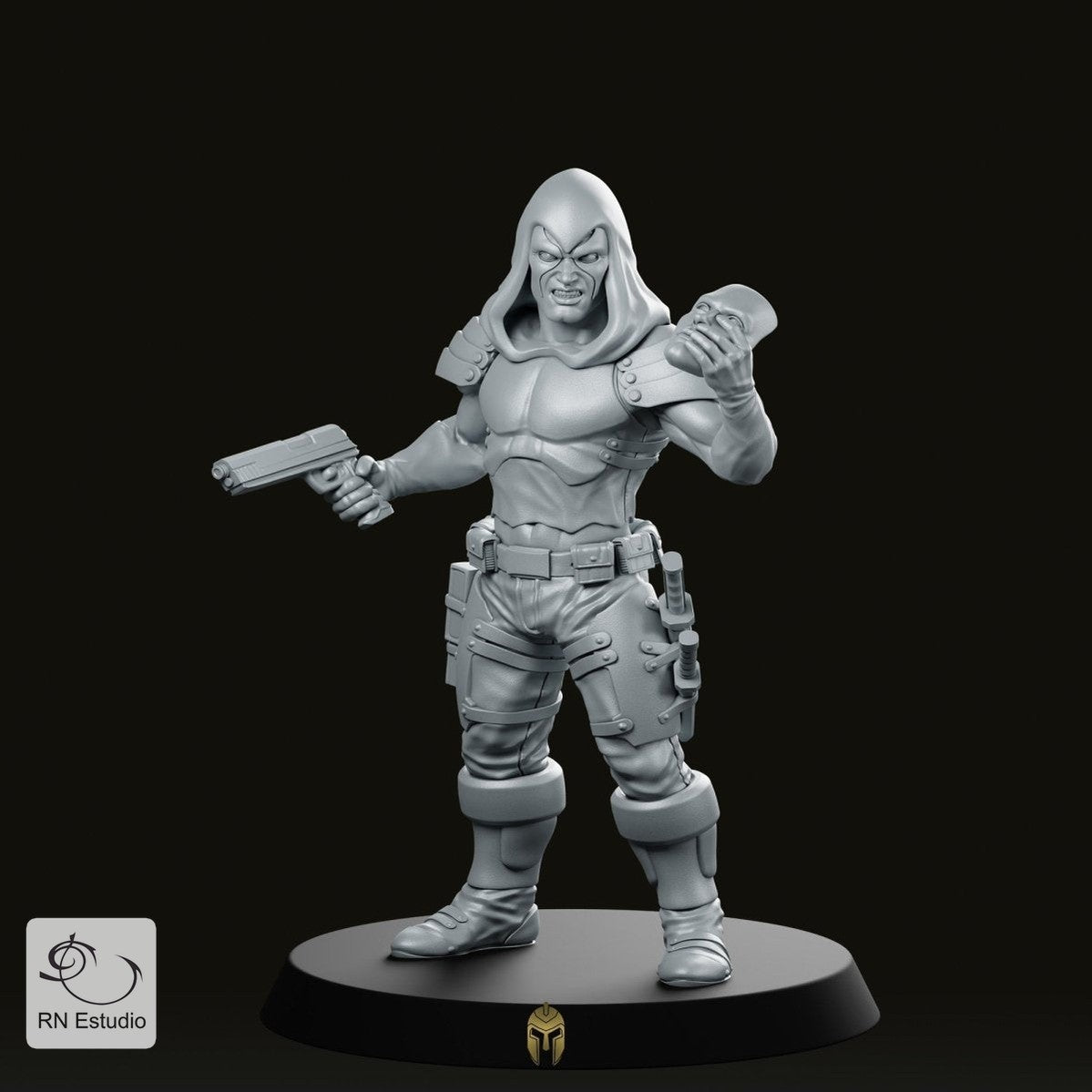 Gi Jim: Zartan Rpg Miniature - We Print Miniatures -RN Estudio