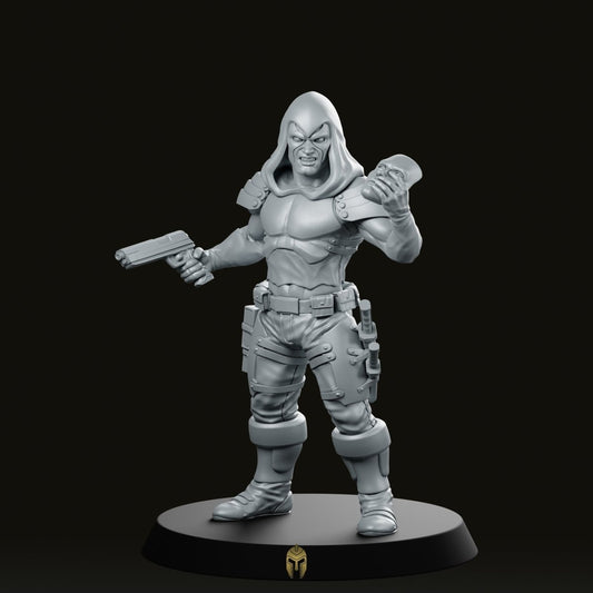 Gi Jim: Zartan Rpg Miniature - We Print Miniatures -RN Estudio