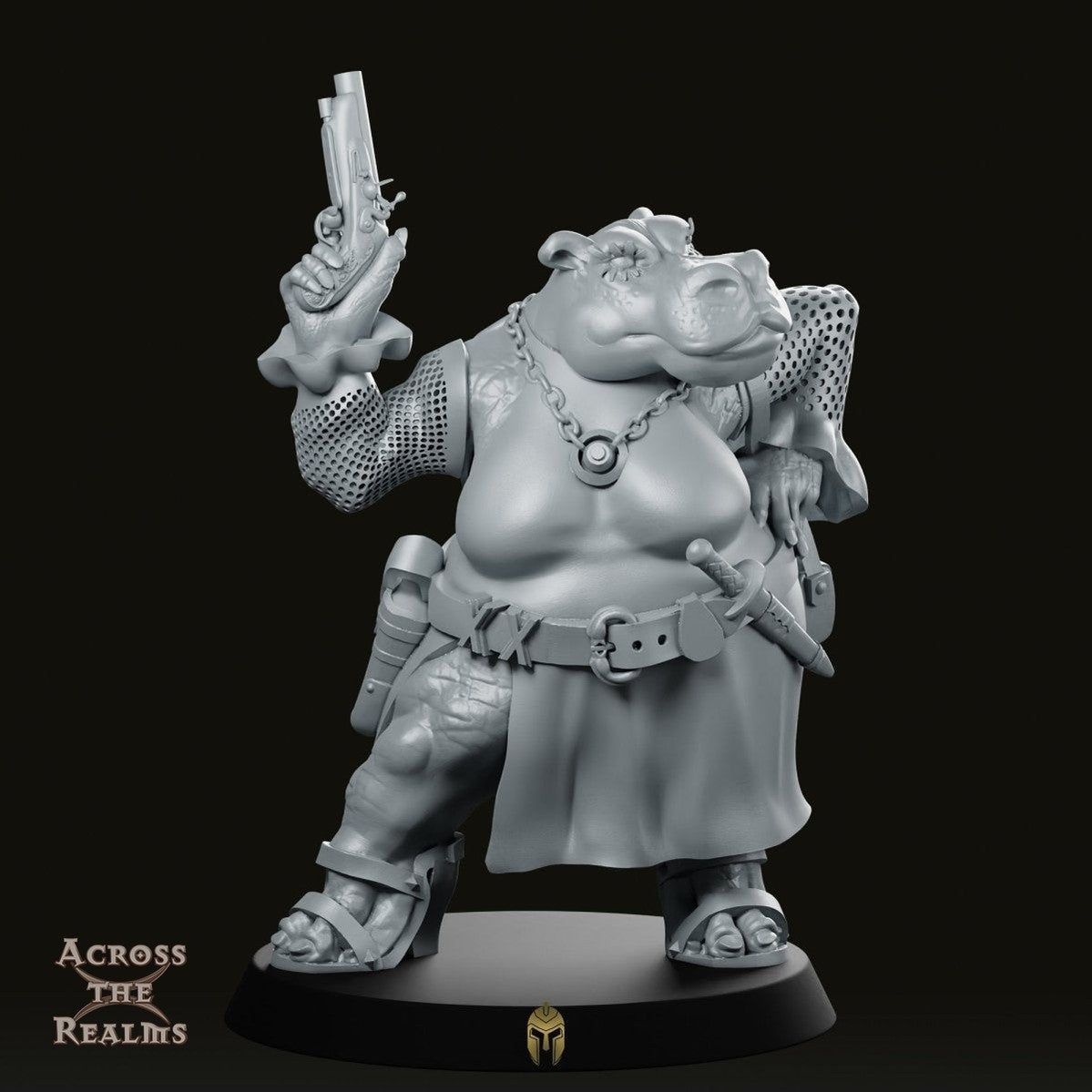 Giff Femme Fatale Miniature Miniature - We Print Miniatures -Across The Realms