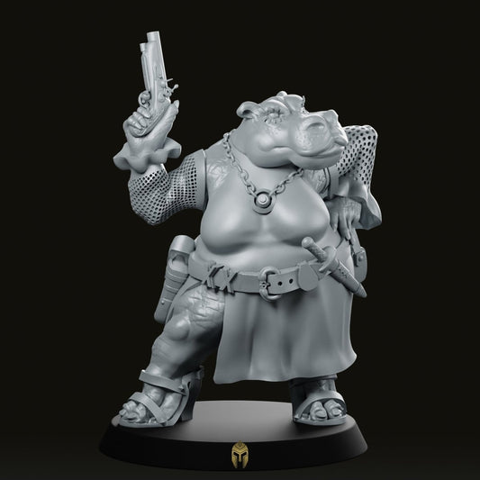 Giff Femme Fatale Miniature Miniature - We Print Miniatures -Across The Realms